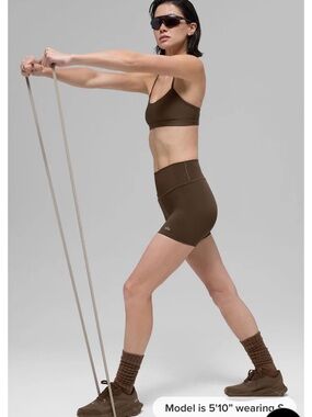 Alo Intrigue Sports Bra- Espresso
